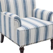 Grecia Striped Accent Chair